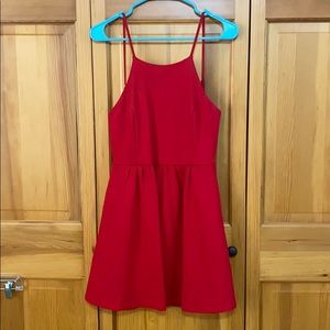 Lulu’s Short Red Dress